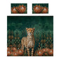 Cheetah Protea Tapestry Duvet Cover Set