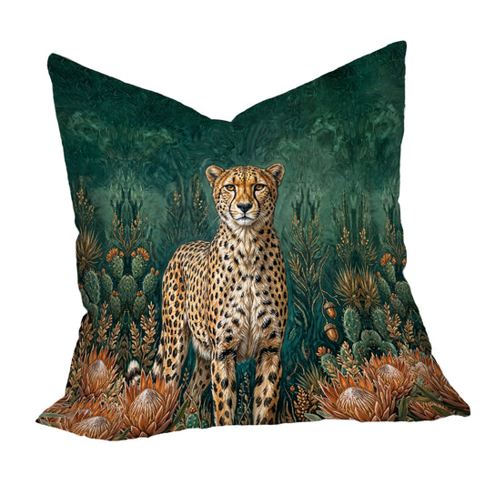 Cheetah Protea Tapestry Luxury Scatter