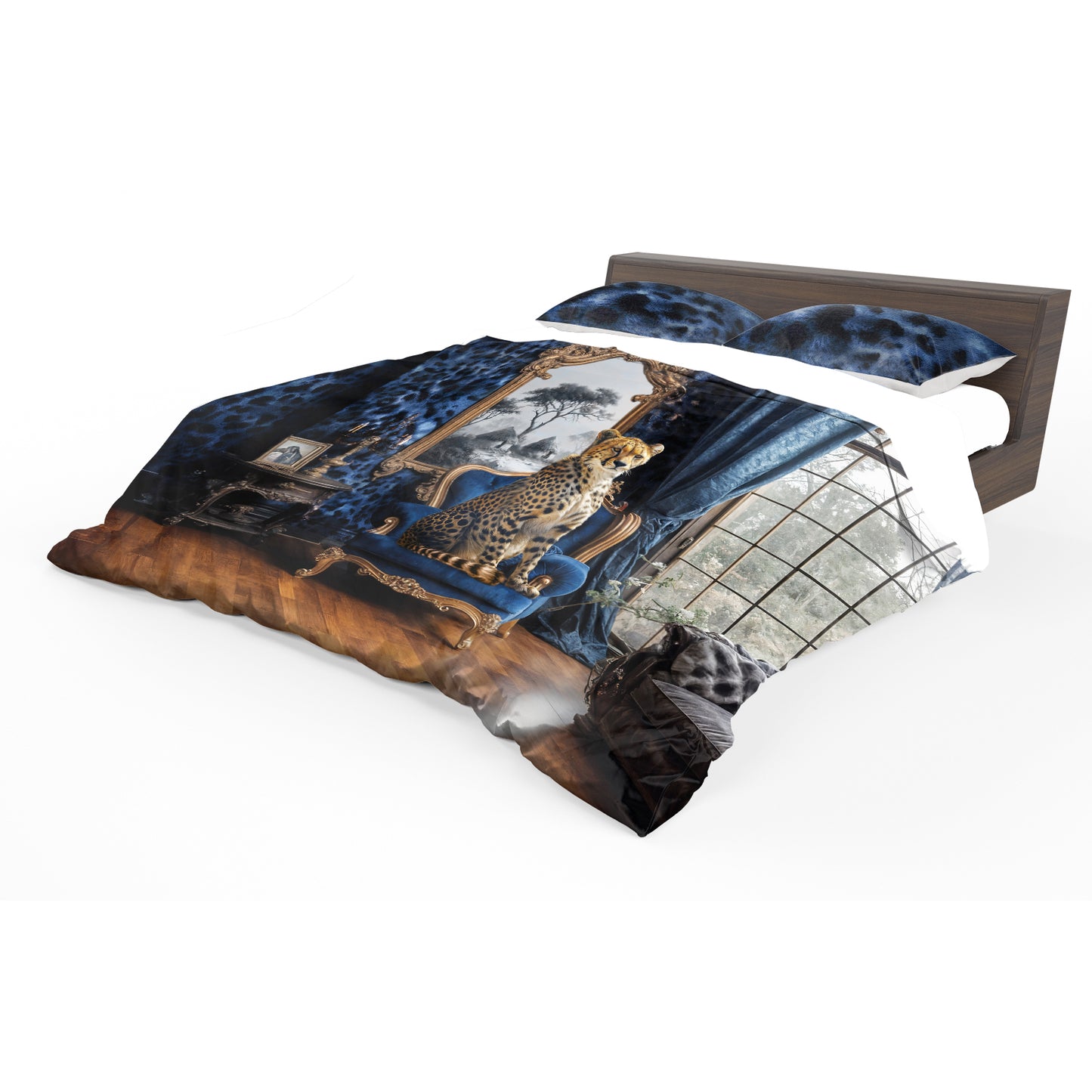 Cheetah at Ease Duvet Cover Set