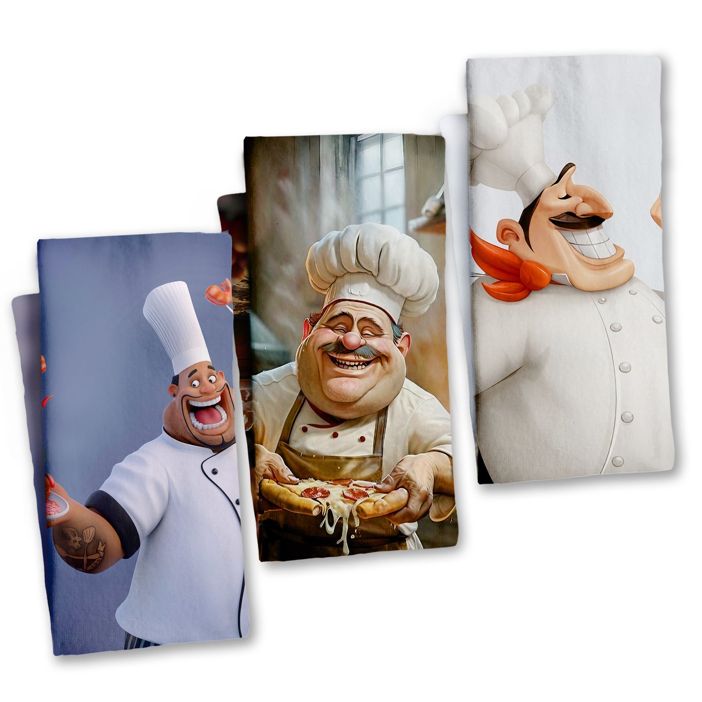 Chef Dish Cloth (Se`t of 3)