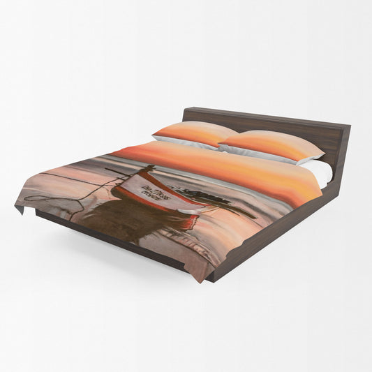 Take a Moment Duvet Cover Set By Cherylin Louw