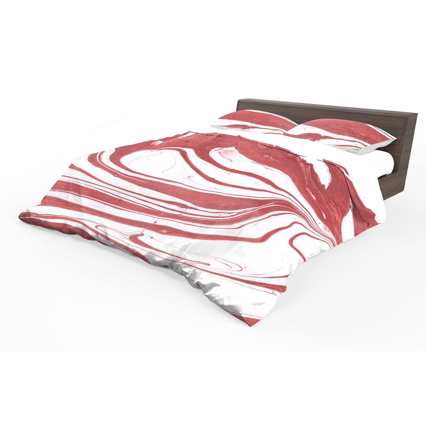 Cherry Currents Duvet Cover Set
