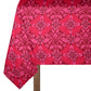 Cherry Pink Swirl Design 3m Rectangle Tablecloth