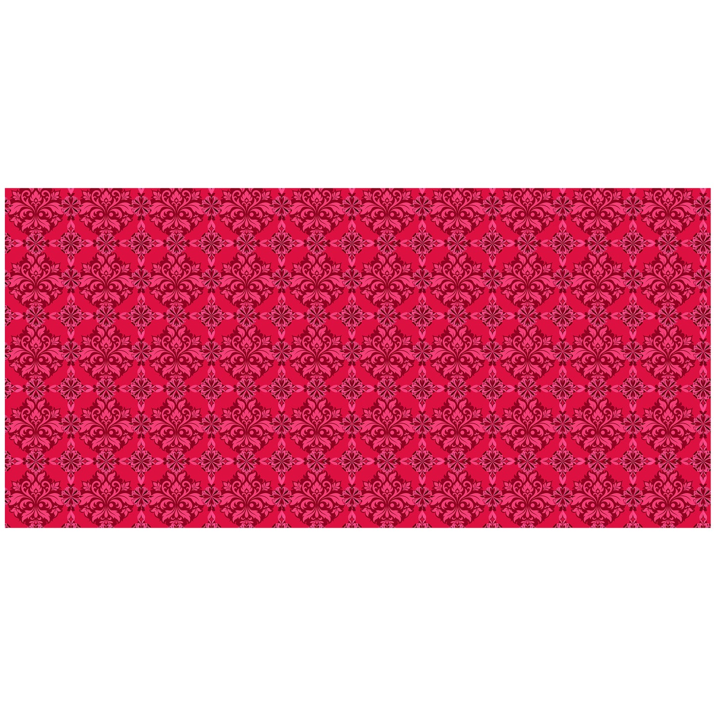 Cherry Pink Swirl Design 3m Rectangle Tablecloth