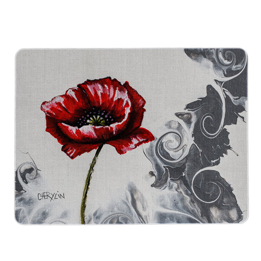 Pouring Poppies  Mouse Pad By Cherylin Louw