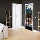 Chess Pieces Door Decoupage