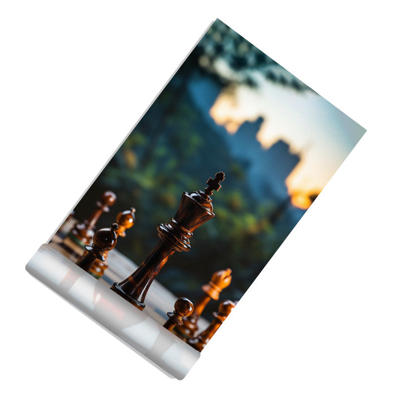 Chess Pieces Door Decoupage
