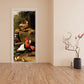 Chicken Farm Door Decoupage