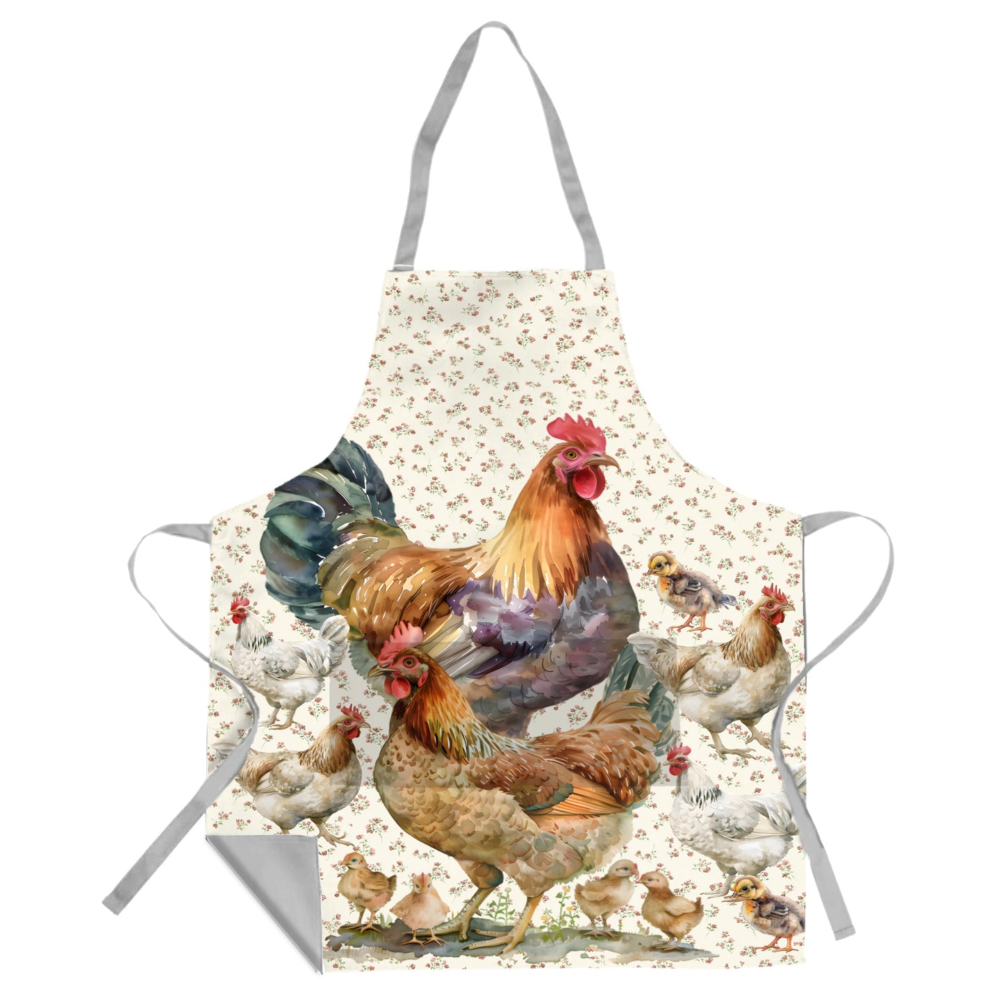 Chicken Family Apron by Mark van Vuuren