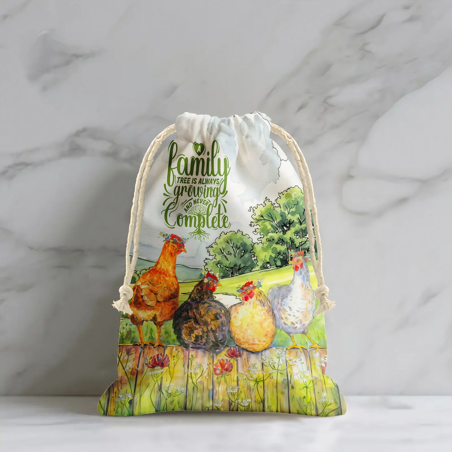 Chicken Family Gift Sack