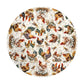 Chicken Family Round Tablecloth by Mark van Vuuren