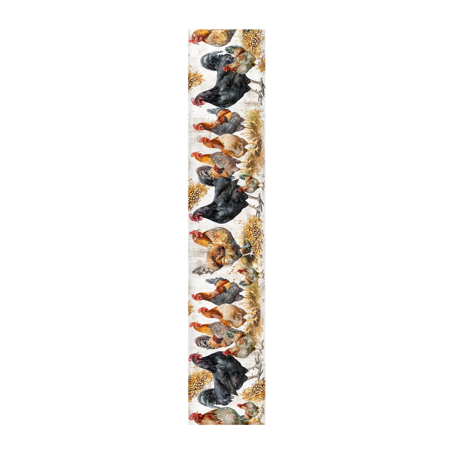 Chicken Farm Table Runner by Mark van Vuuren