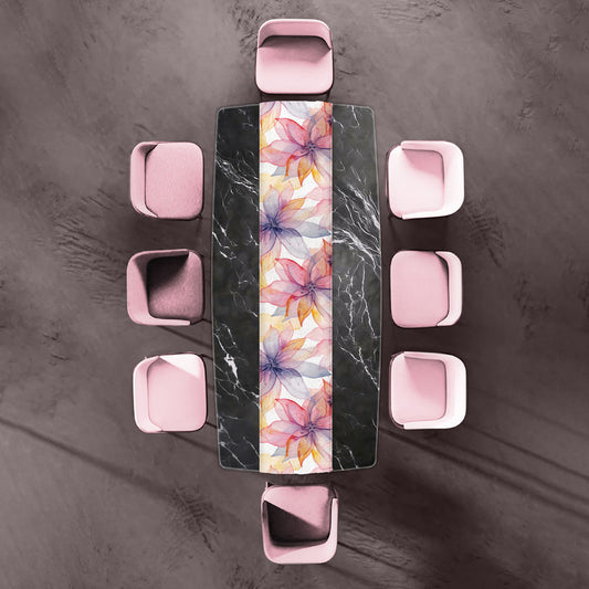 Chiffon Petals Table Runner