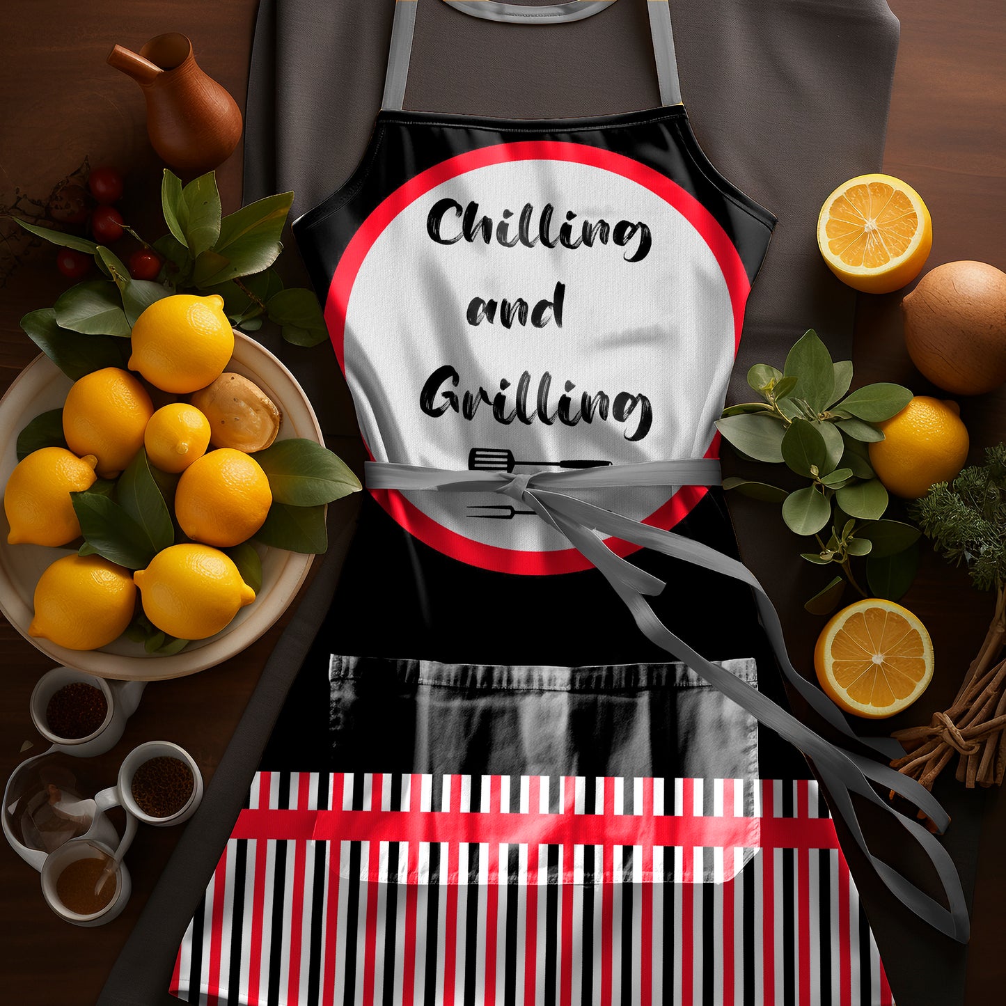 Chilling and Grilling Apron