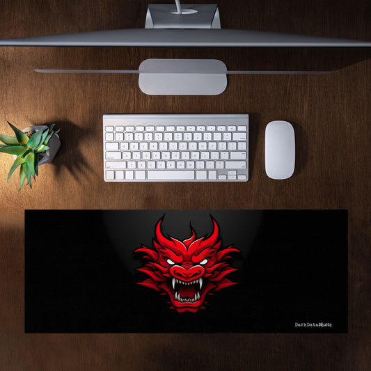 Chinese Dragon Large Desk Pad by Wikus Schalkwyk
