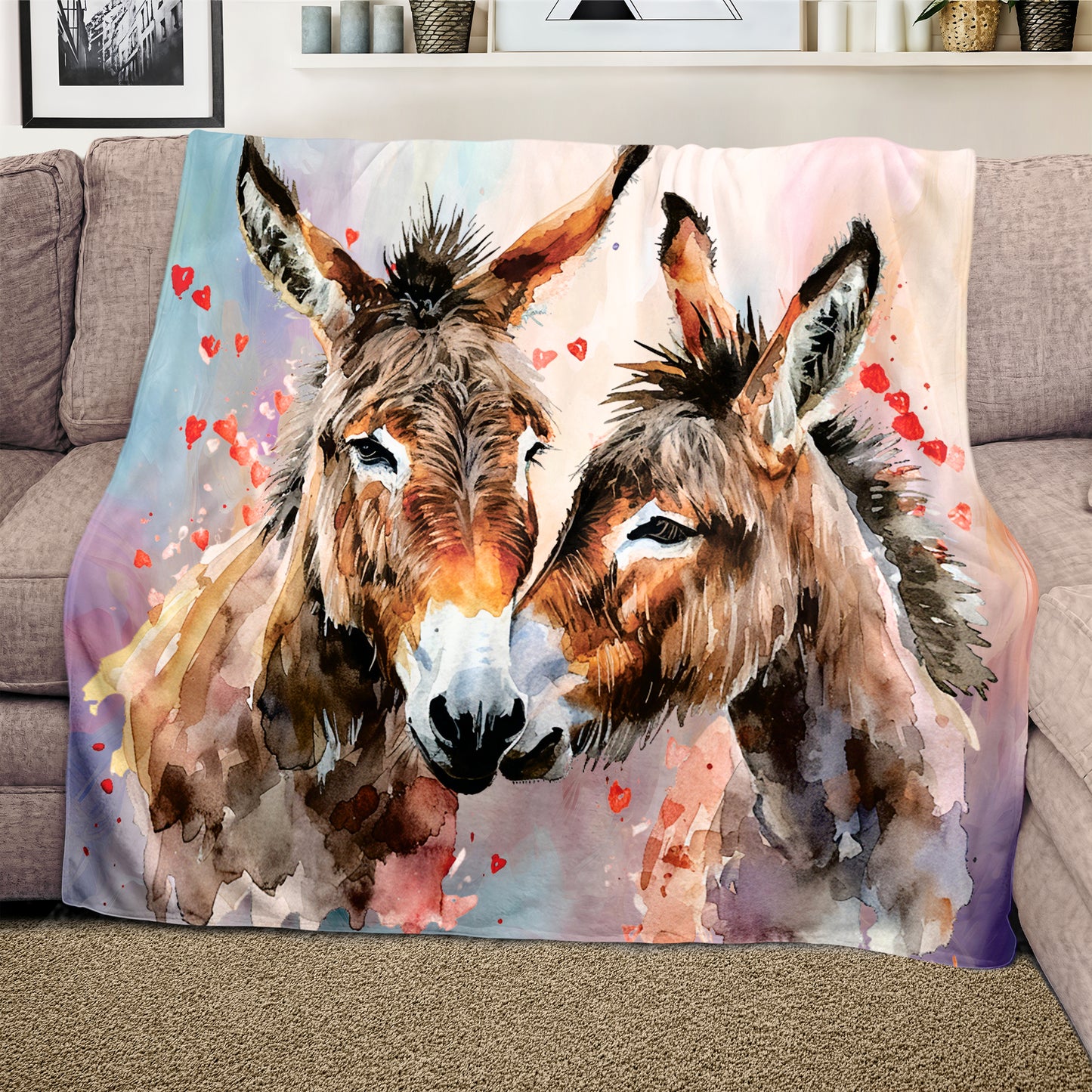 Chit Chat Light Weight Fleece Blanket