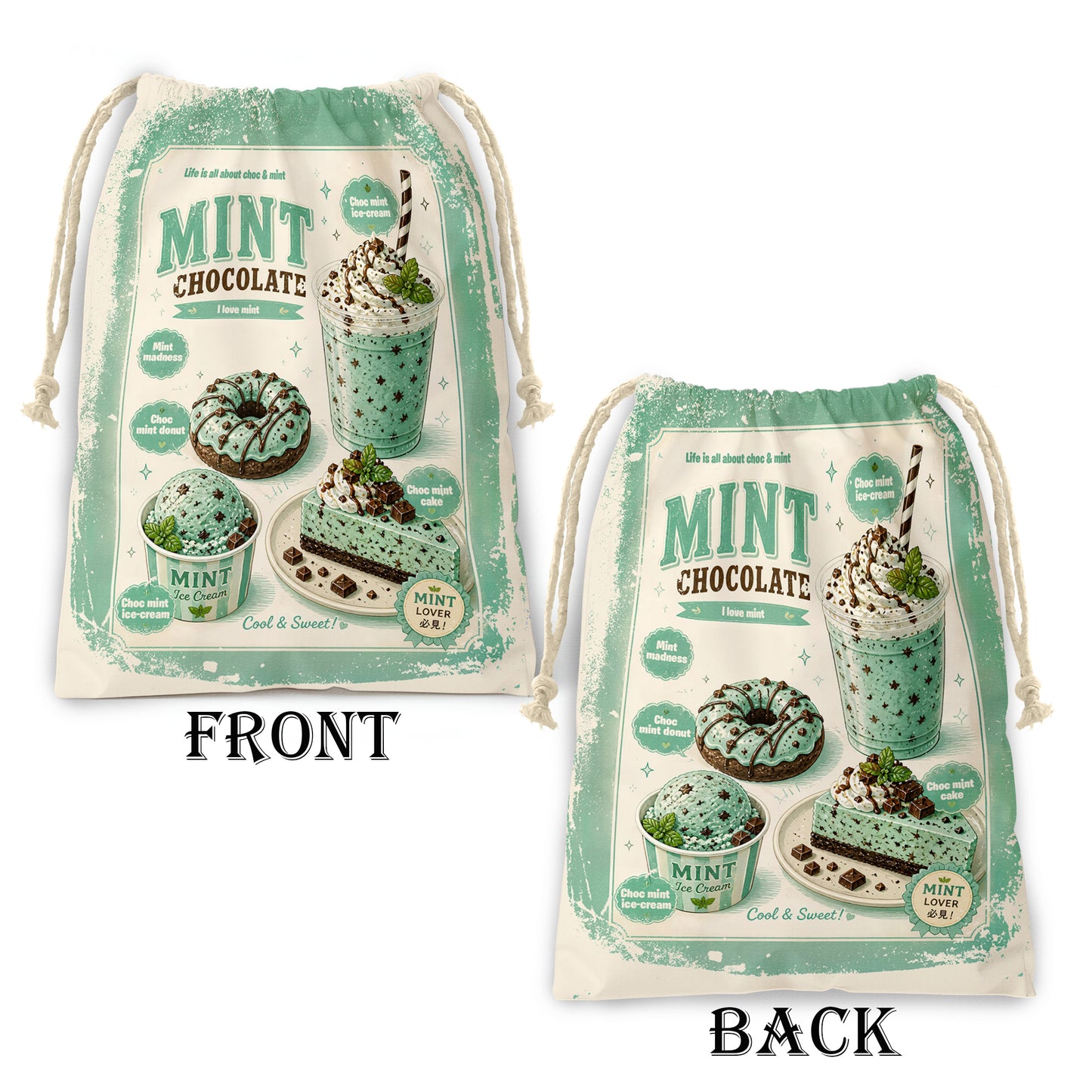 Choc-Mint Gift Bag (Set of 2)