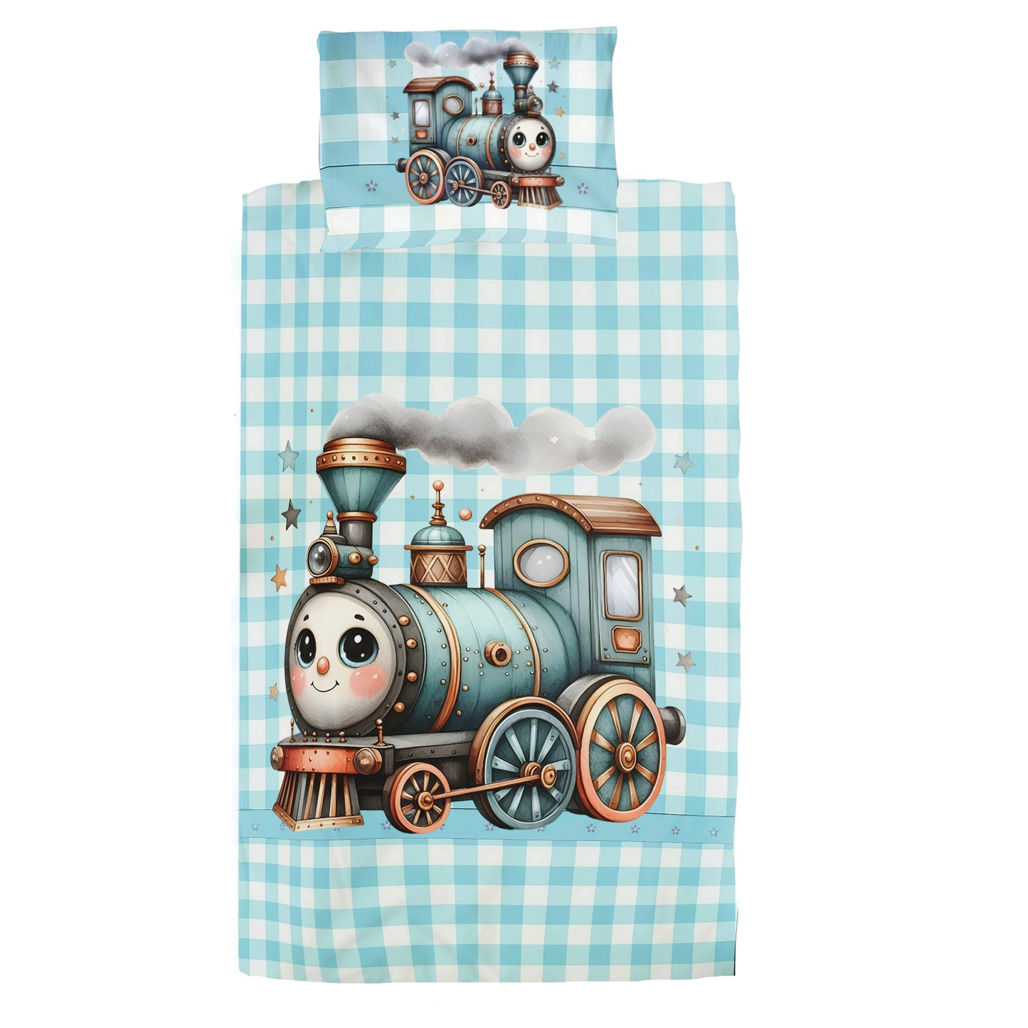 Choo Choo Engine Cot Set