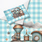 Choo Choo Engine Cot Set