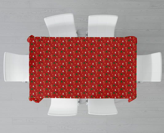 SPECIAL: Christmas Pattern Rectangle Tablecloth