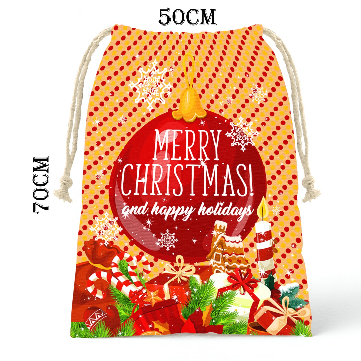 Christmas Bauble Gift Sack