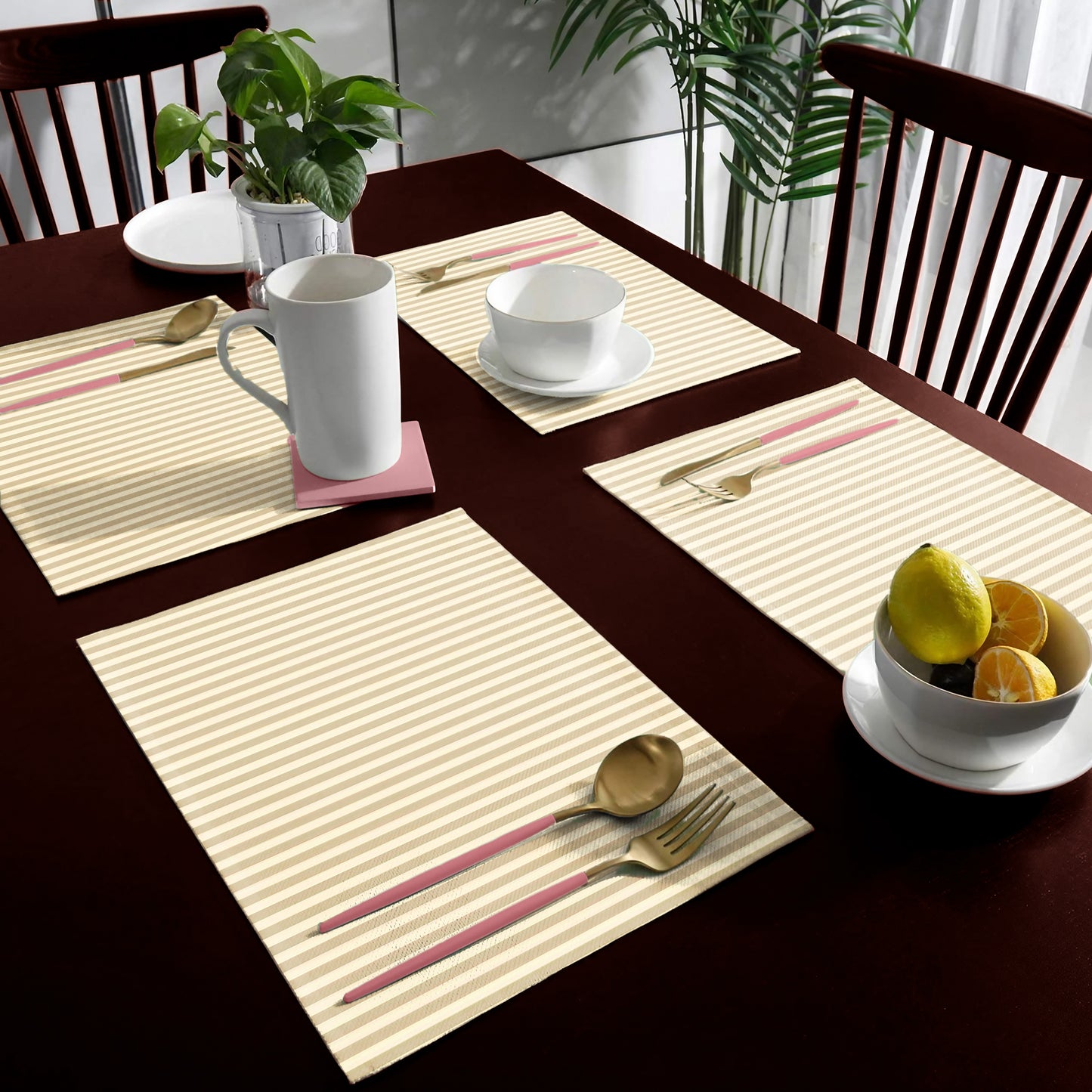 Christmas Beige Placemats