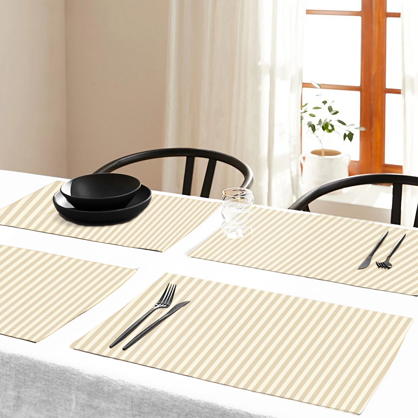 Christmas Beige Placemats