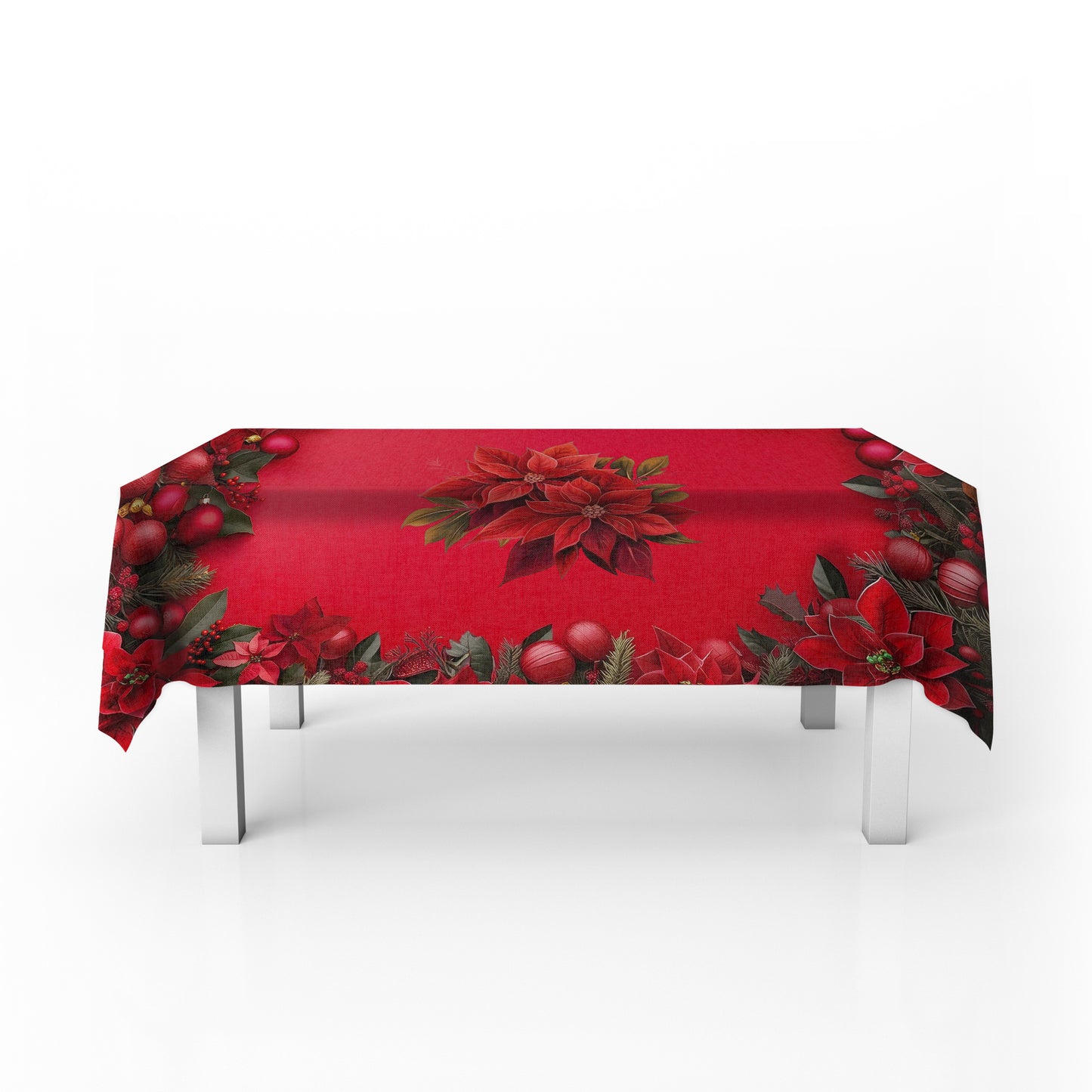 Christmas Bloom Rectangle Tablecloth