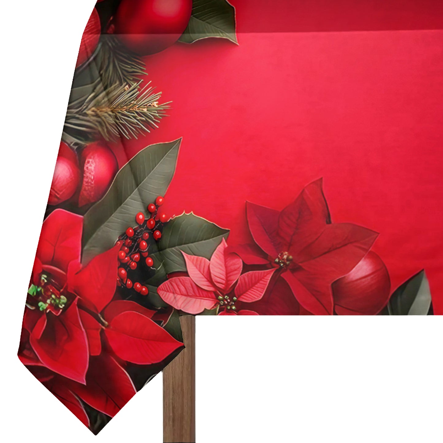 Christmas Bloom Rectangle Tablecloth