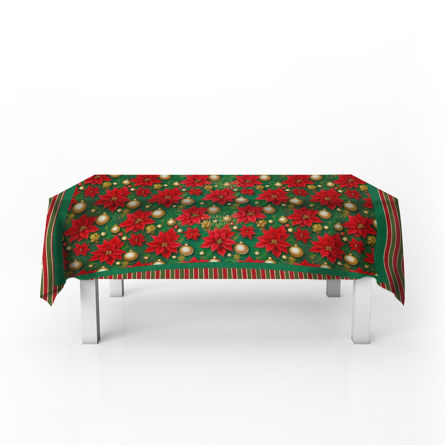 Christmas Blossom Rectangle Tablecloth