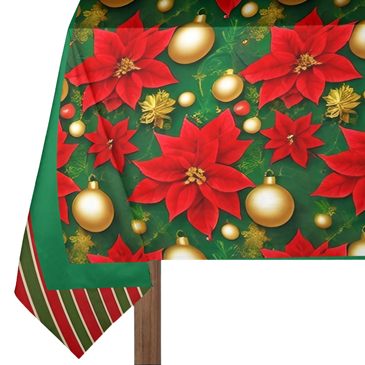 Christmas Blossom Rectangle Tablecloth