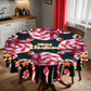 Christmas Candy Round Tablecloth