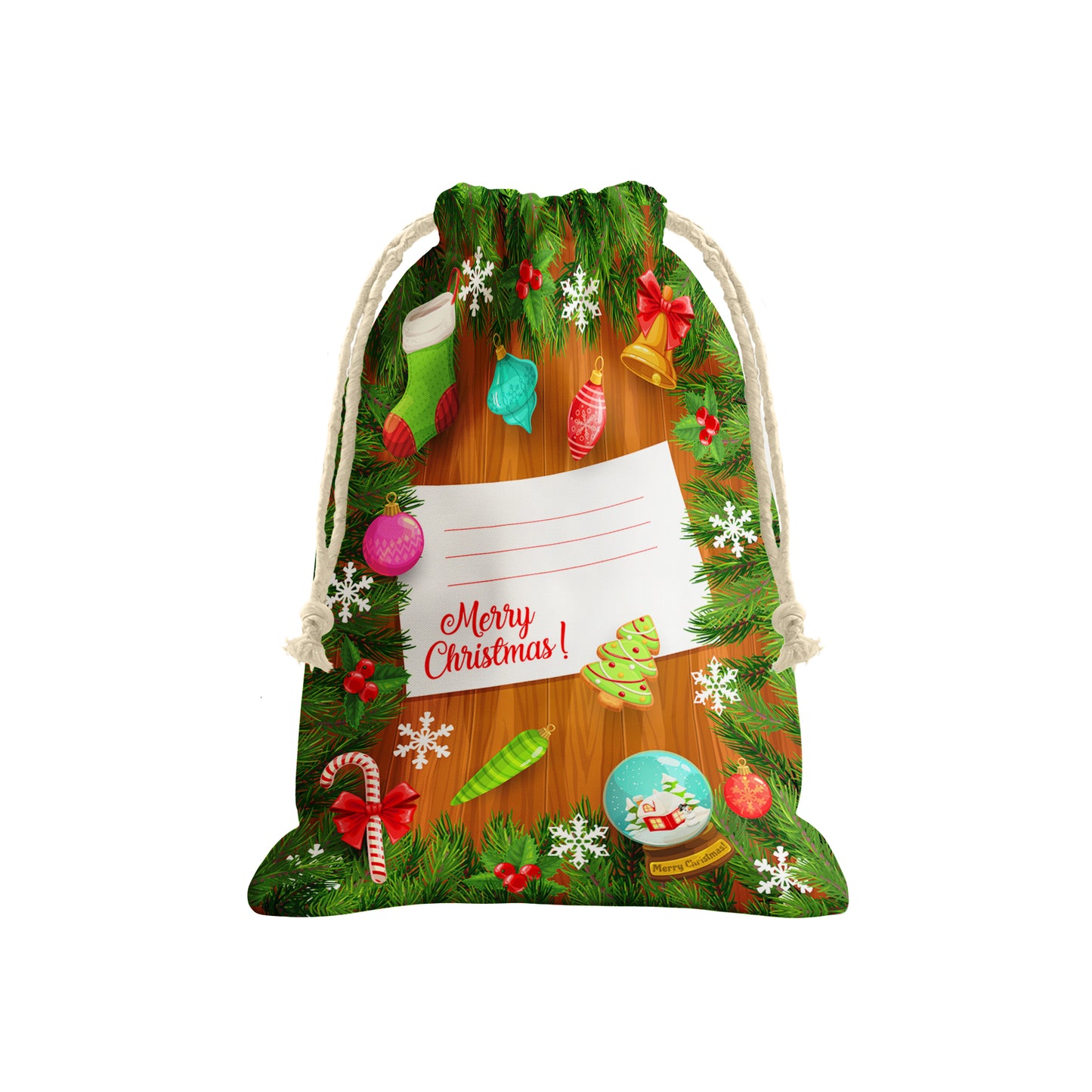 Christmas Card Gift Bag (Set of 2)