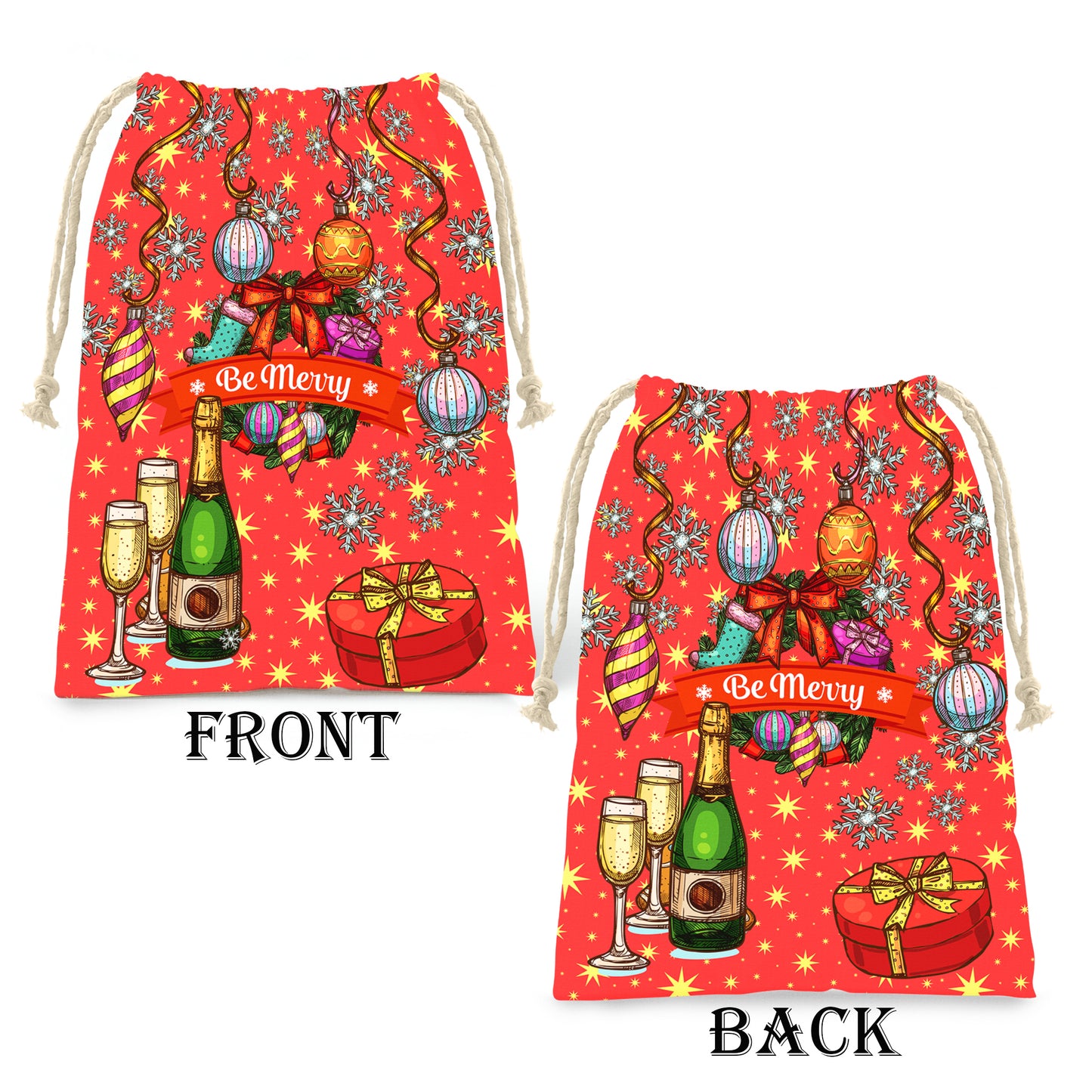 Christmas Cheers Gift Bag (Set of 3)