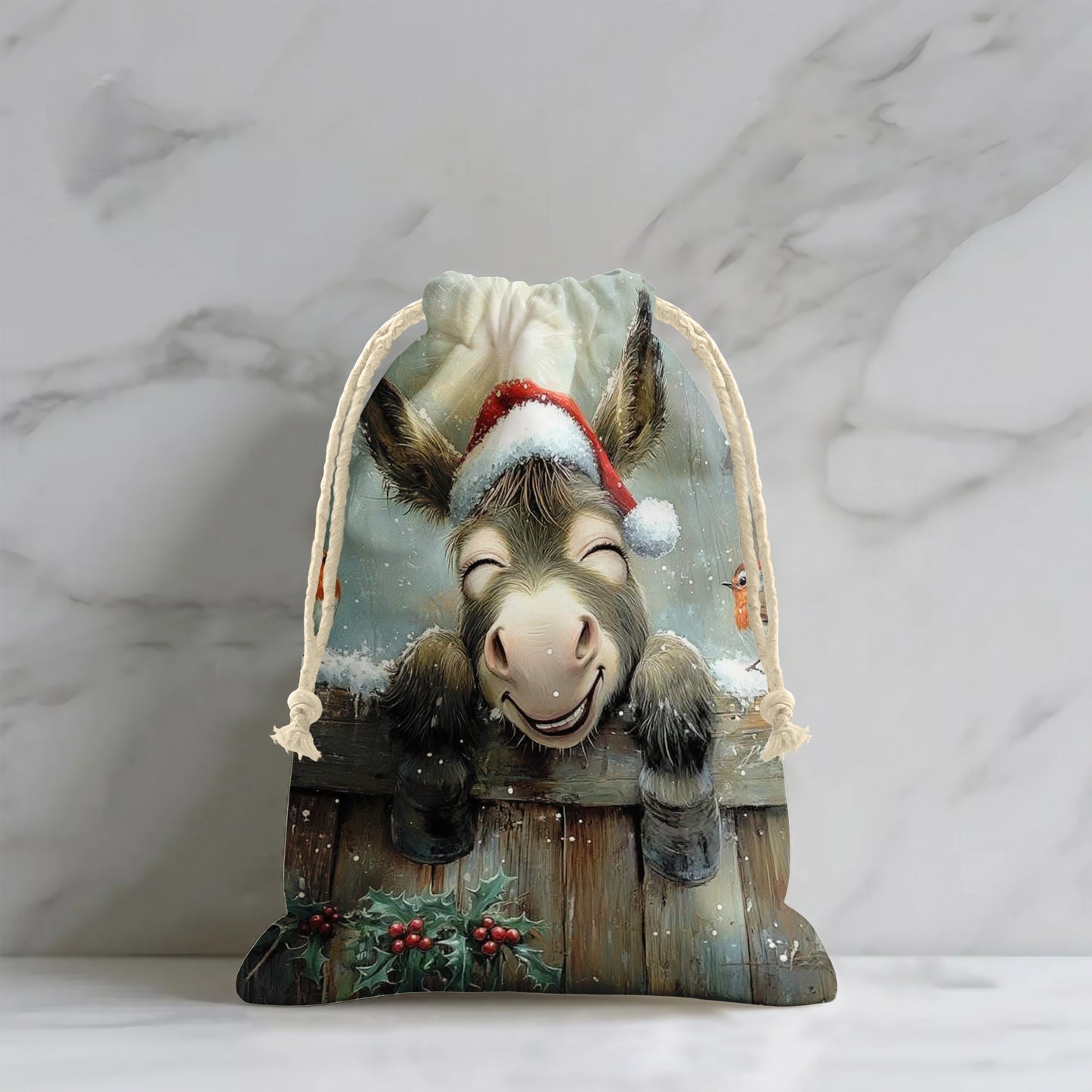 Christmas Donkey Gift Bag (Set of 3)