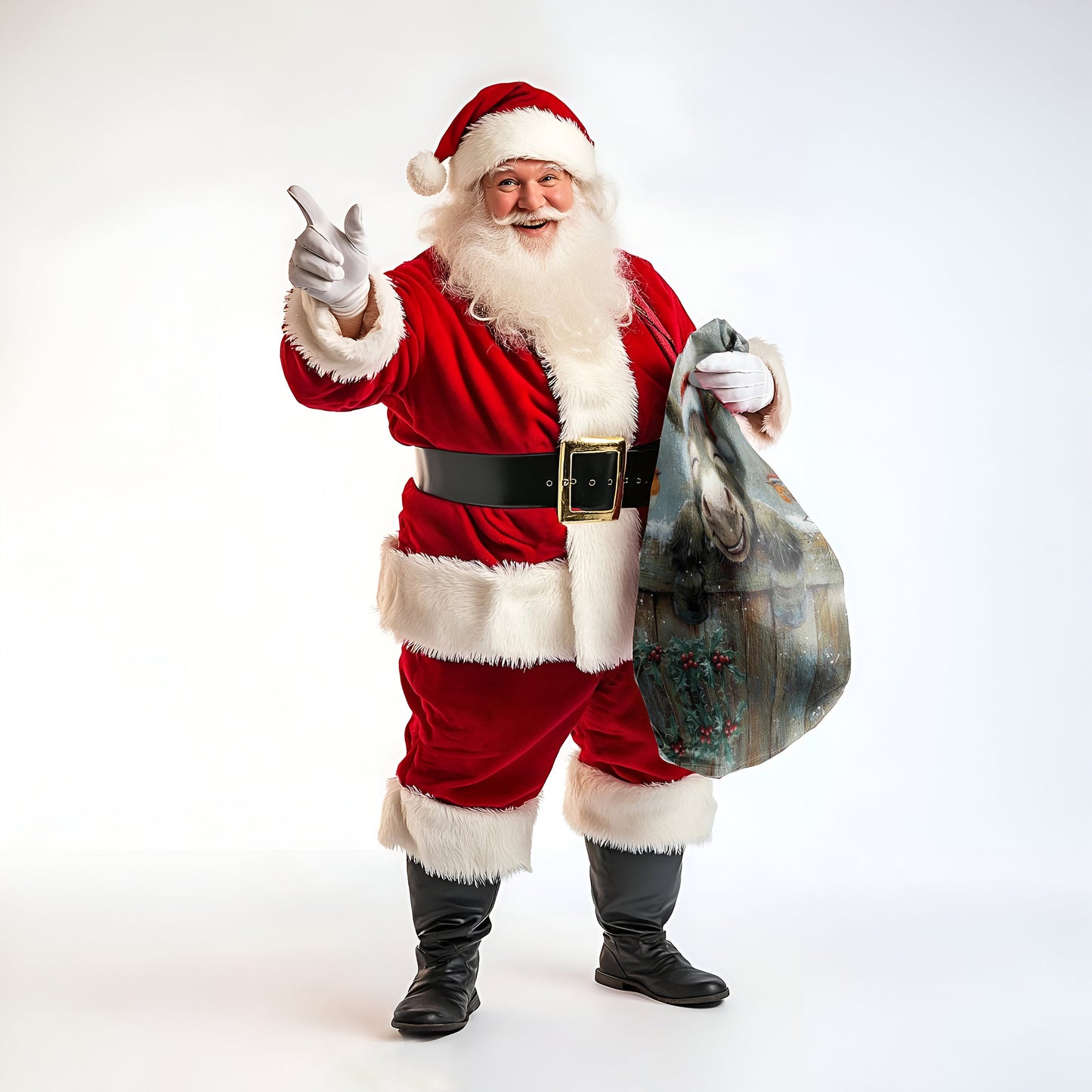 Christmas Donkey Gift Sack