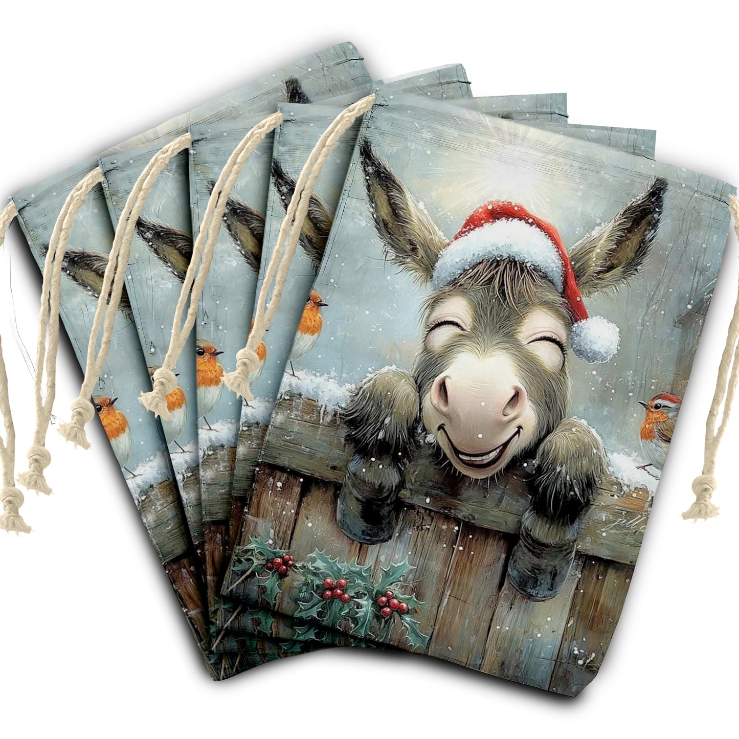 Christmas Donkey Gift Sack