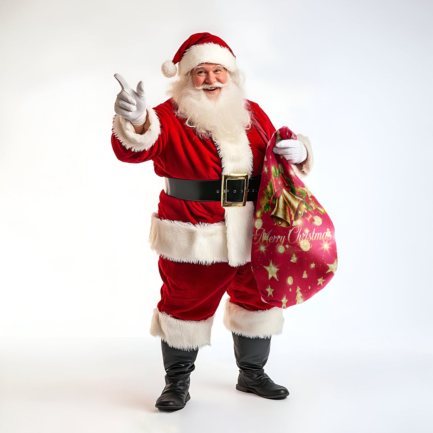 Christmas Festive Bells Gift Bag (Set of 3)