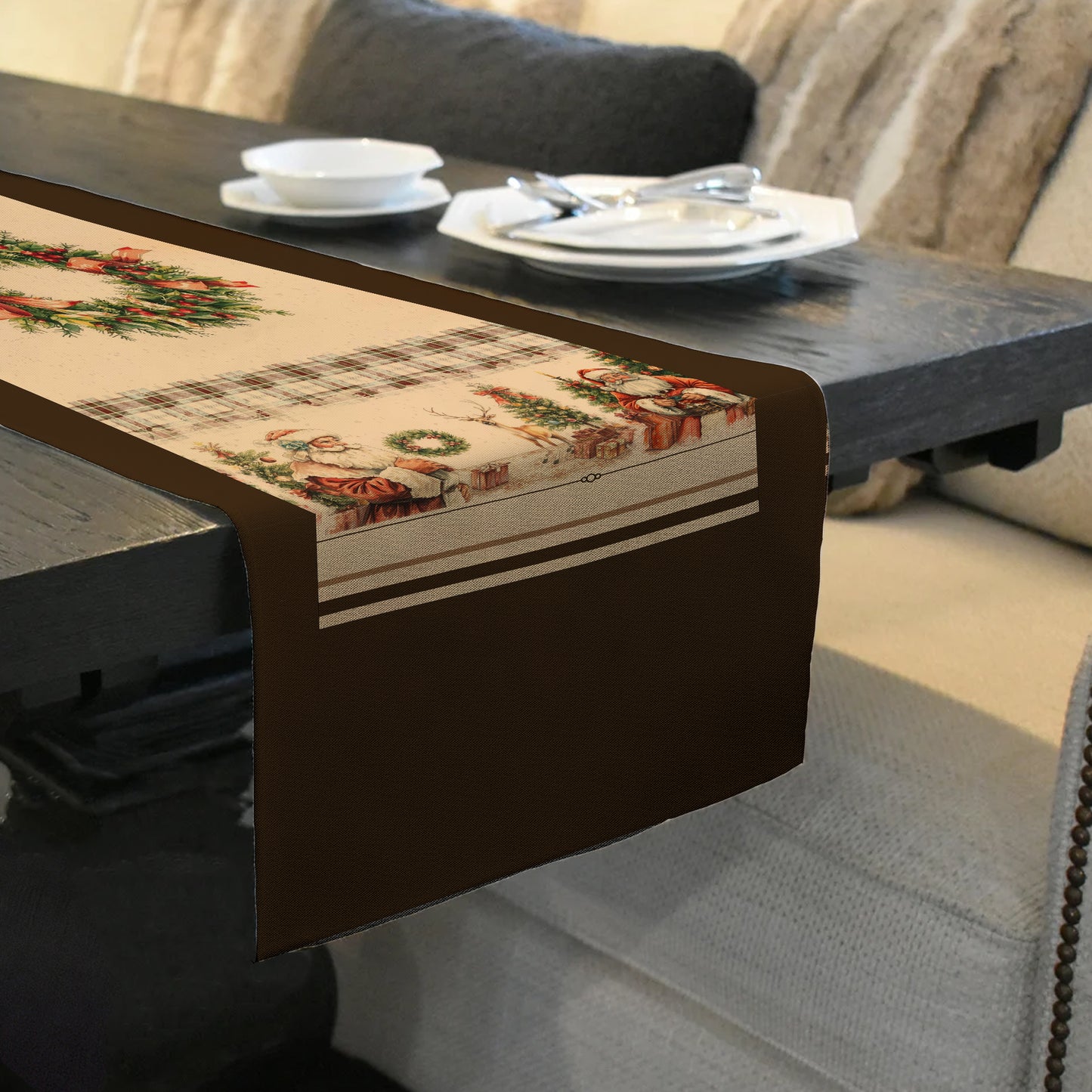 Christmas Is Here Table Runner