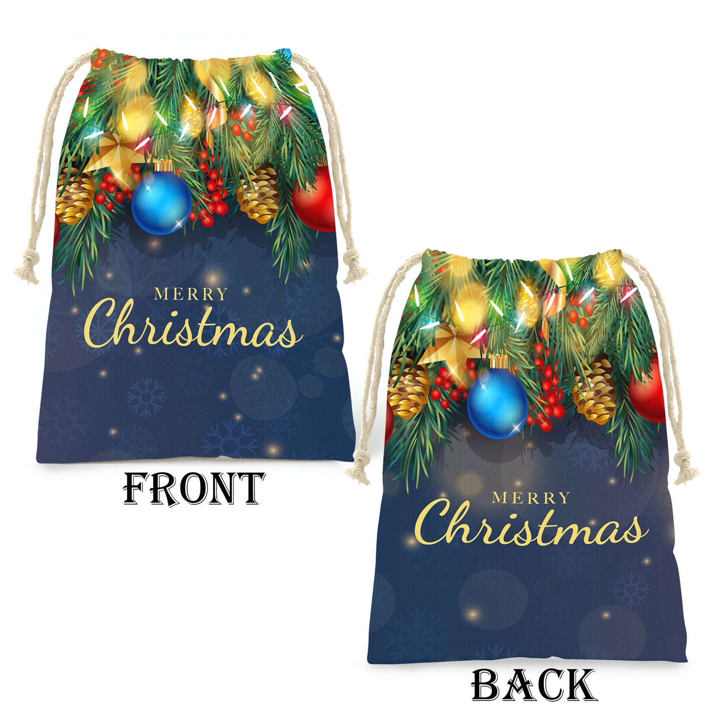 Christmas Lights Gift Bag (Set of 3)