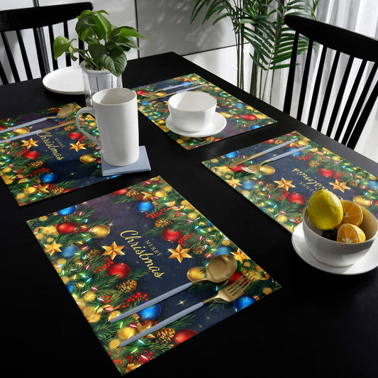 Christmas Lights Placemats