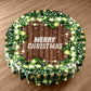 Christmas Lights Round Tablecloth