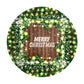 Christmas Lights Round Tablecloth