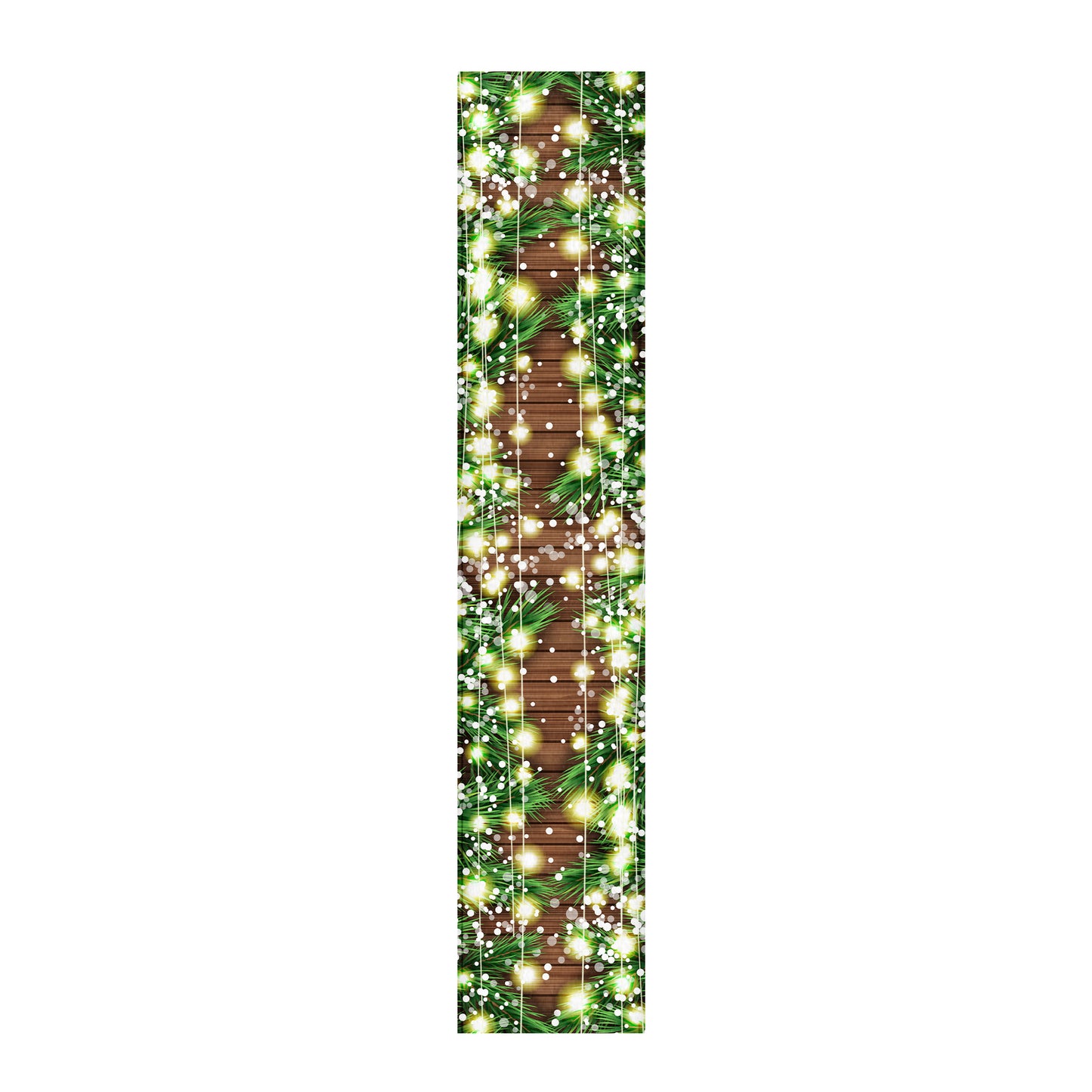 Christmas Lights Table Runner