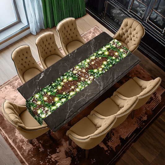 Christmas Lights Table Runner