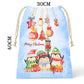 Christmas Penguins Gift Sack (Set of 2)