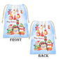 Christmas Penguins Gift Sack (Set of 2)