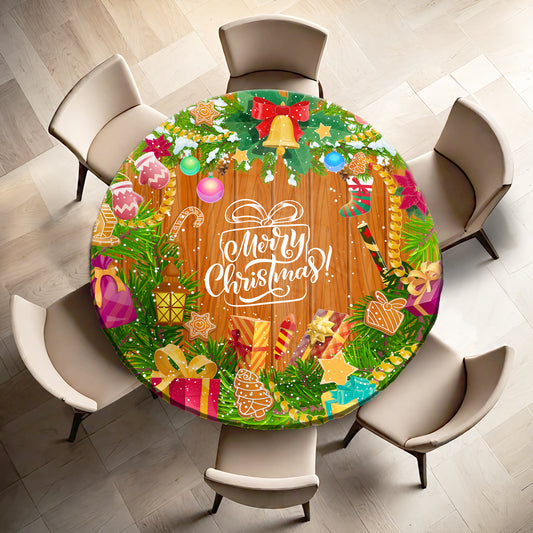 Christmas Round Tablecloth