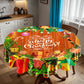 Christmas Round Tablecloth