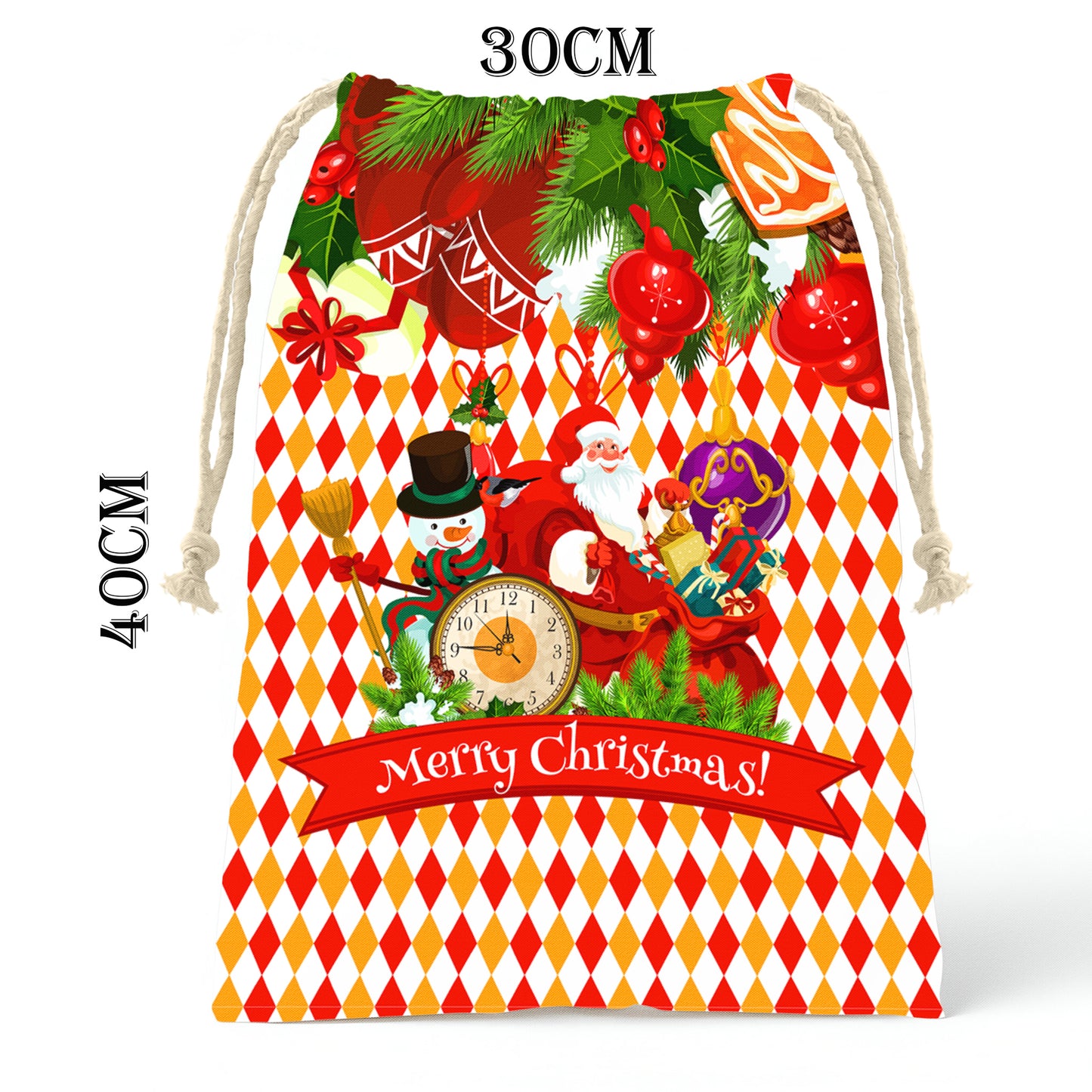 Christmas Sleigh Gift Bag (Set of 2)